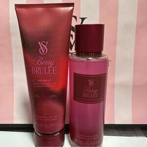Victoria Secret Berry Brûlée Perfume and Lotion Set